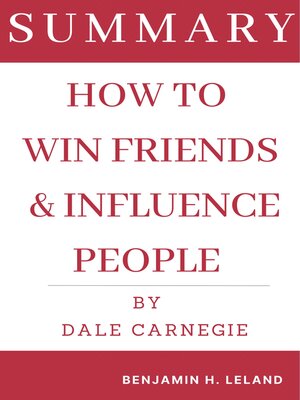 cover image of Summary of How to Win Friends and Influence People